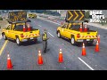 GTA 5 New Scene Manager Mod Department of Transportation Directing Traffic With Message Board Trucks