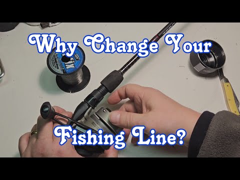 How and Why To Put New Line on a Spin Cast Reel! 