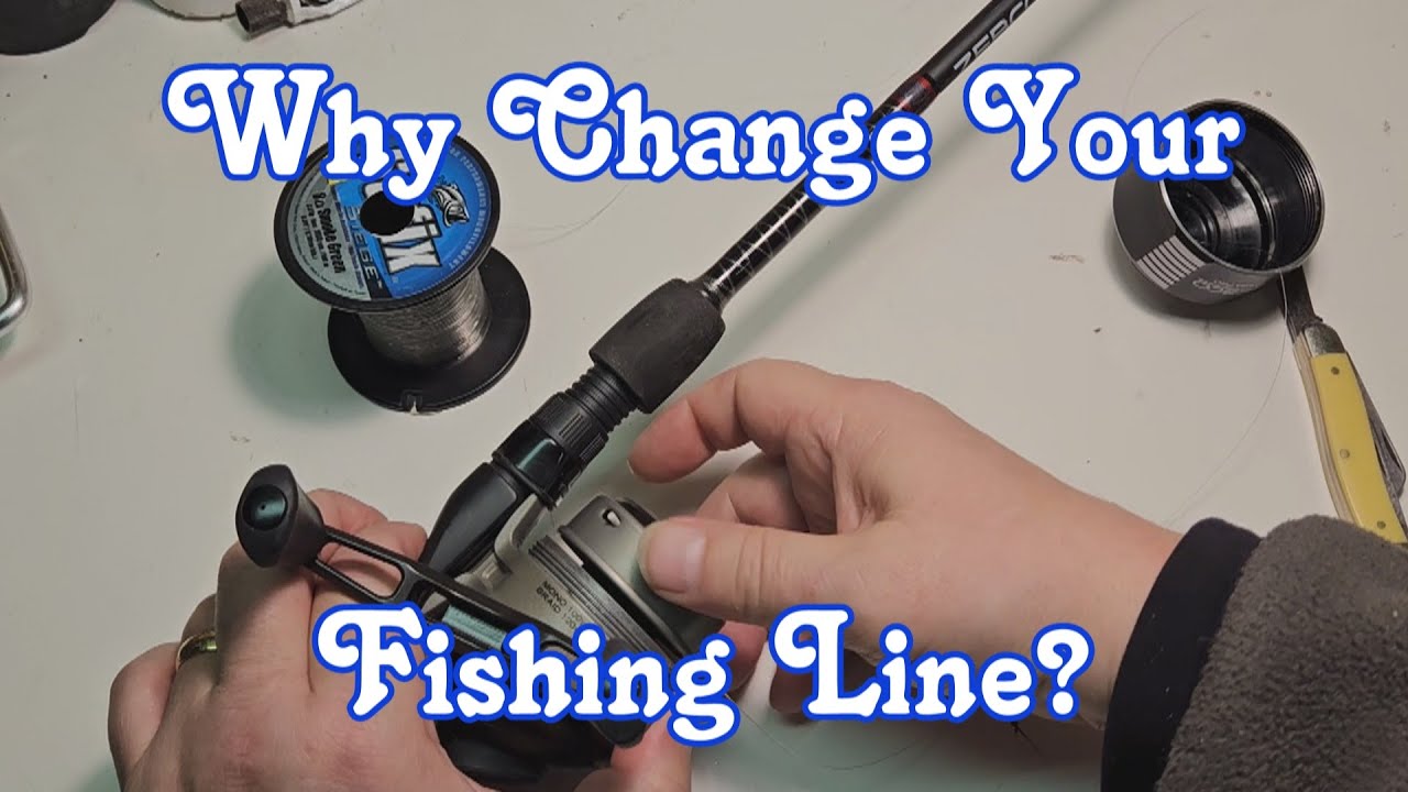 How and Why To Put New Line on a Spin Cast Reel! 