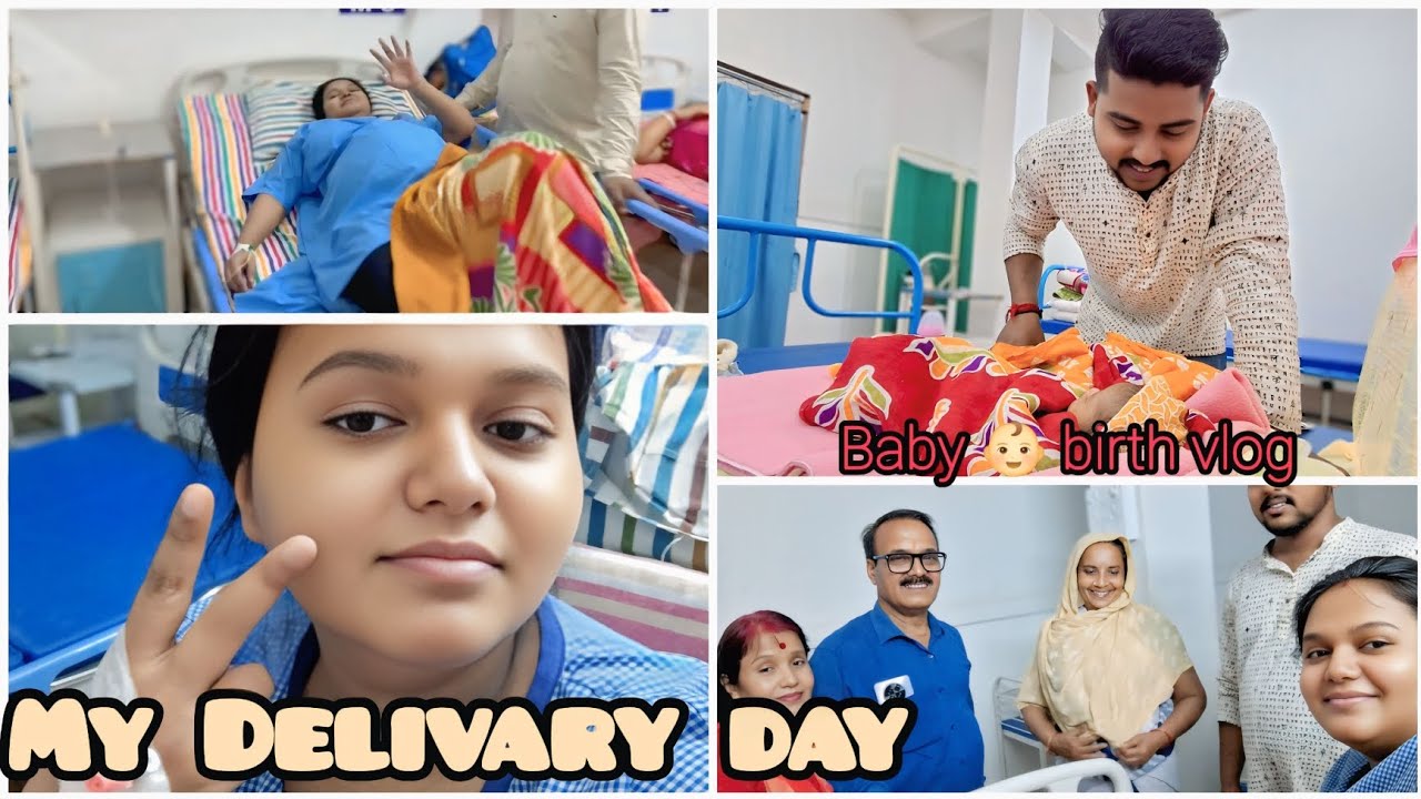 My DELIVERY DAY 🤰 I Baby 👶 birth vlog