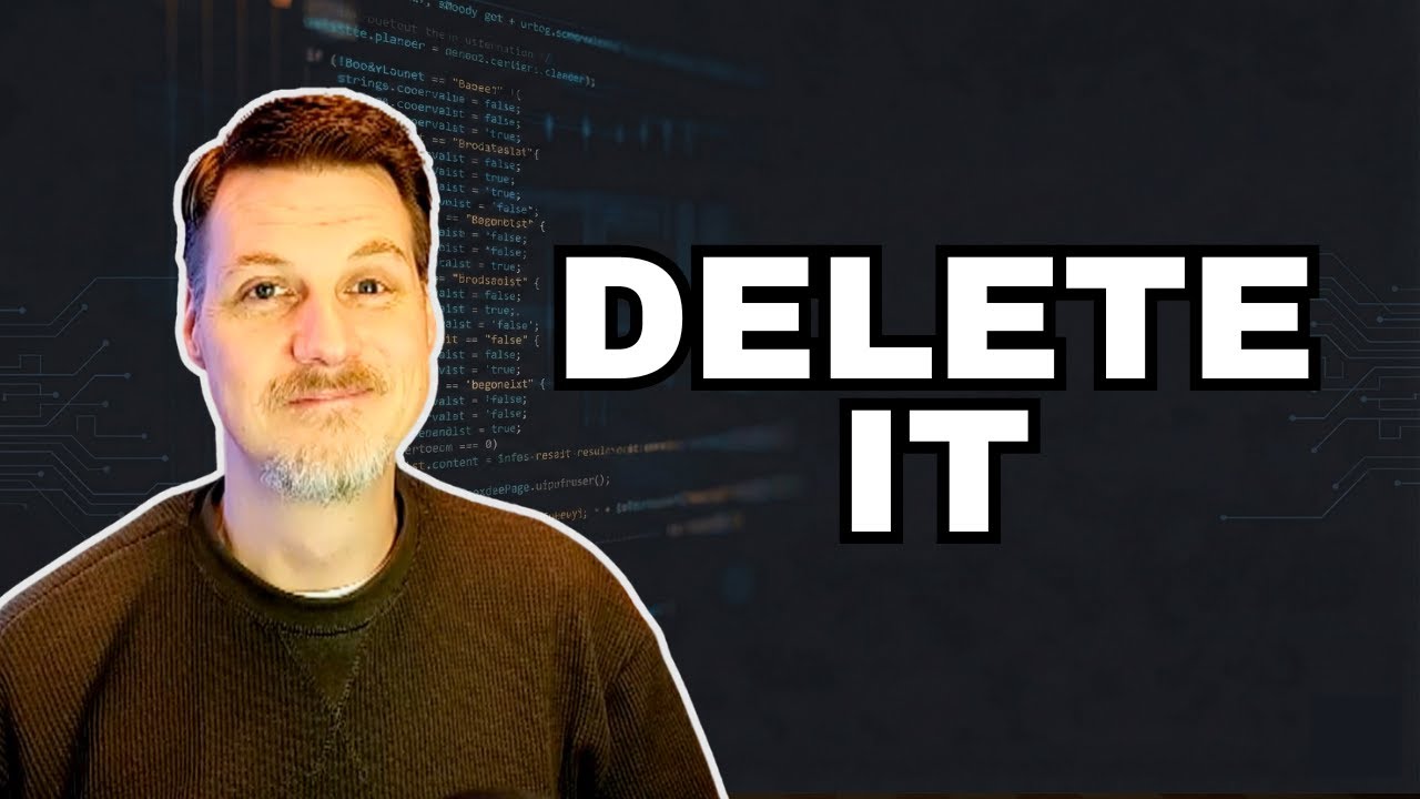 Why You Should Delete Commented Code Now!