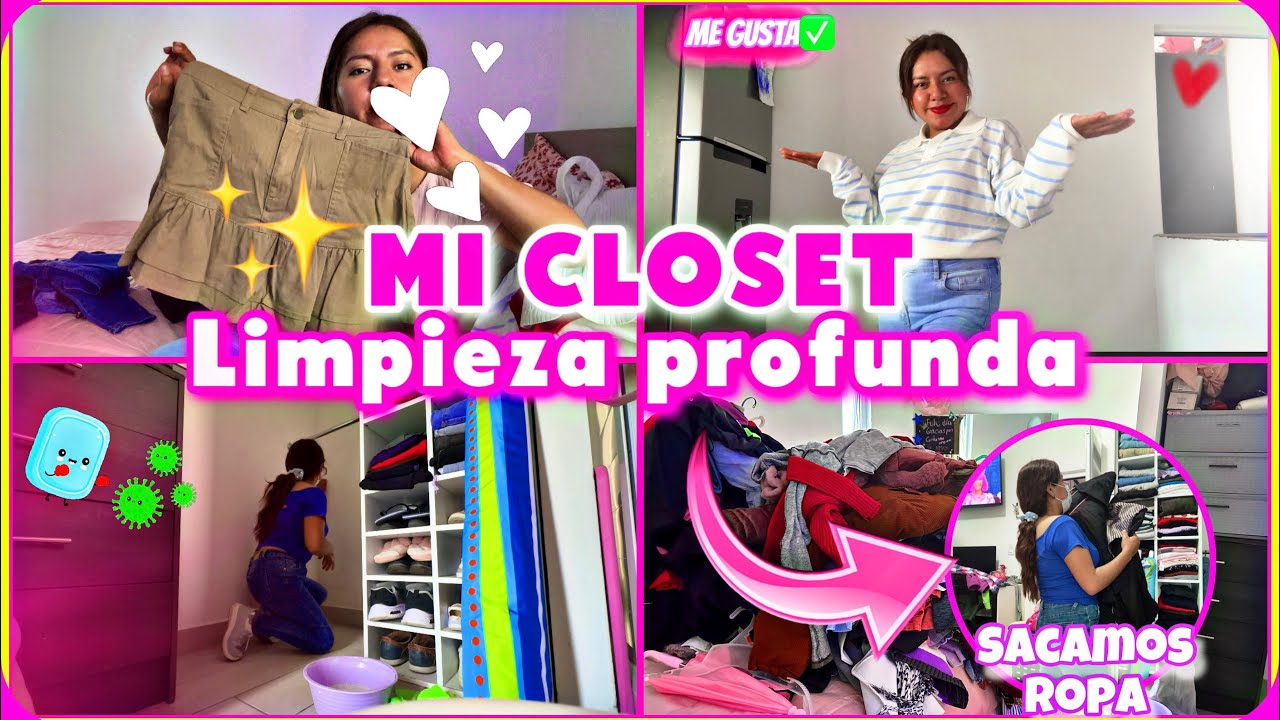 Limpieza y depuración de mi  Closet ✅Compras nuevas🛍️🛒✨💕tengo ropa nueva🎁