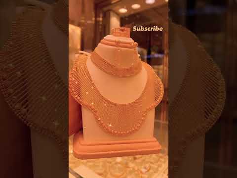 Dubai gold Necklace latest design 15 july 2025 #goldsouk #goldjewellery #trendingshorts# shorts