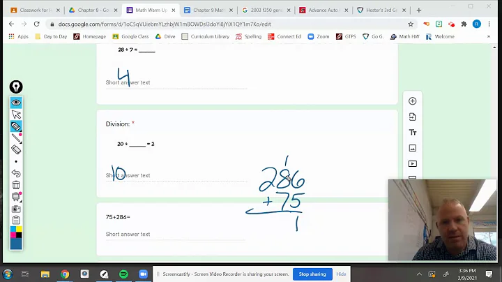 Hester Morning Math 89 Lesson