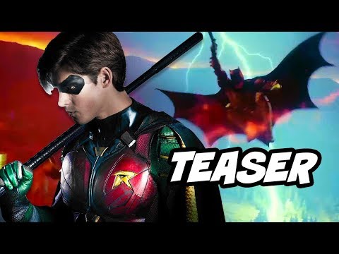 Titans Season 1 Robin Teaser Breakdown and Batman Explained