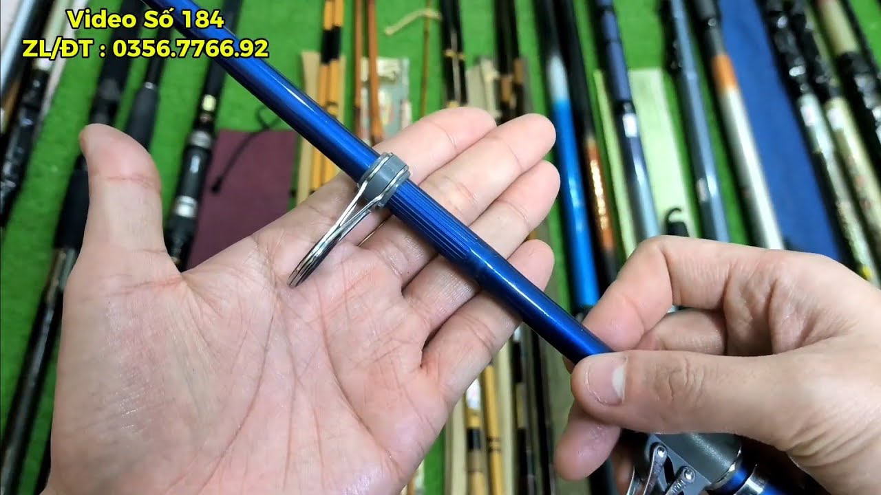 Video Số 184 : Cần Lục Nội Địa Nhật - Cần Tay Nhật Trúc Nghệ Nhân Và Carbon Giả Trúc Daiwa Shimano 