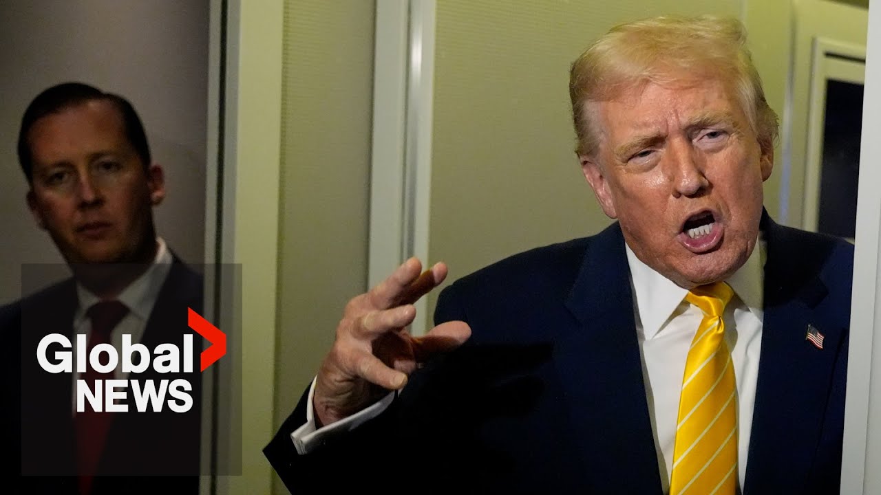 Trump tells reporter 