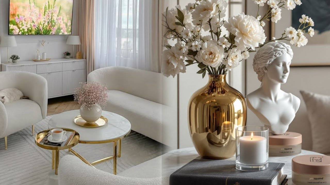 DECORACIÓN MODERNA 2026: El Poder del Dorado en la Decoración ✨️ | Tips para un Hogar Chic y Moderno