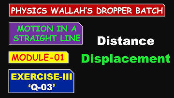 A particle has initial velocity 10 m/s. It moves due to constant retarding force along the
