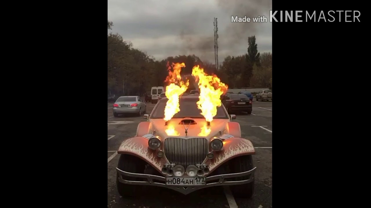 Огонь на авто