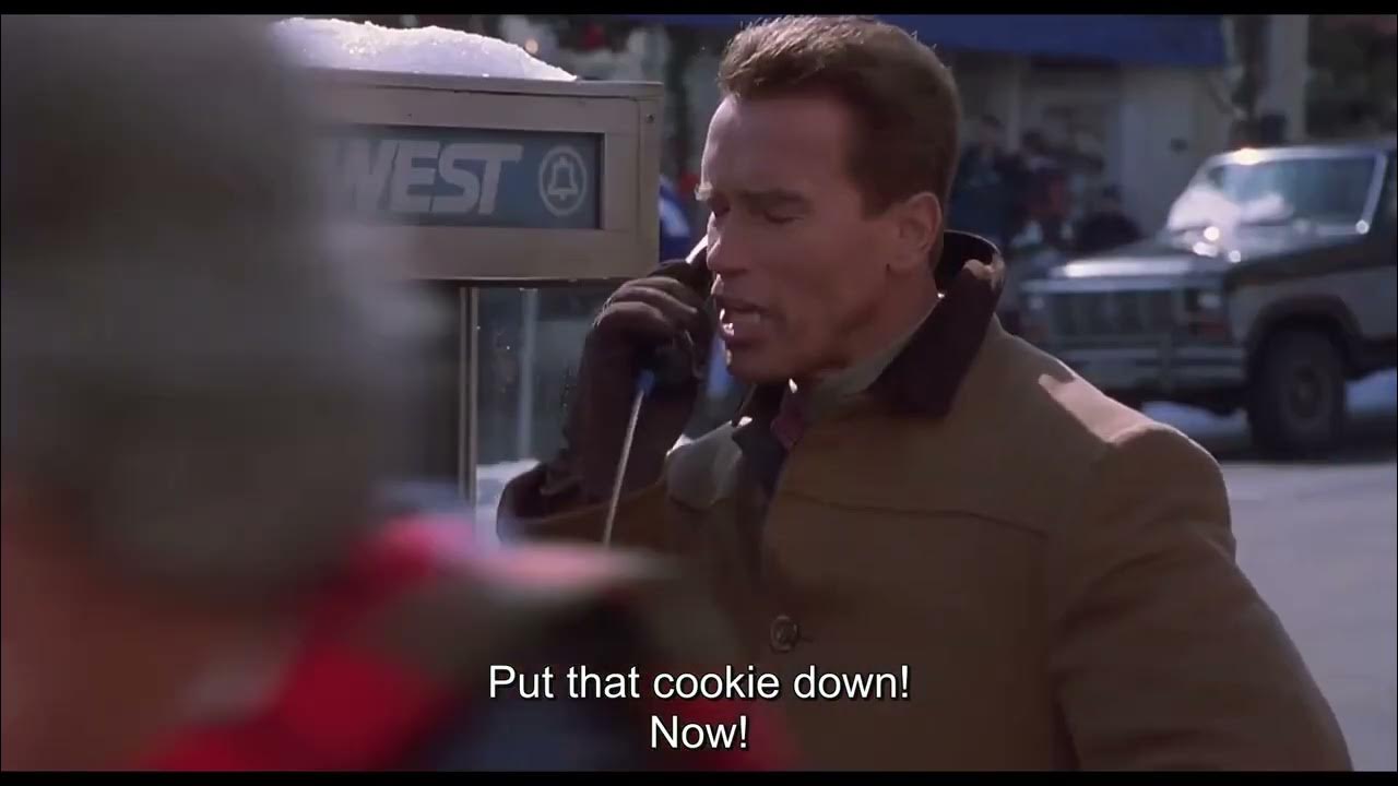 Jingle All The Way Put That Cookie Down "Put That Cookie Down!!!" - Arnold Schwarzenegger / Jingle All The Way