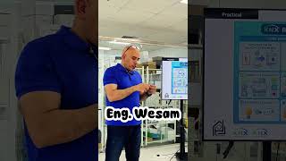 KNX Binary Input the integration key
