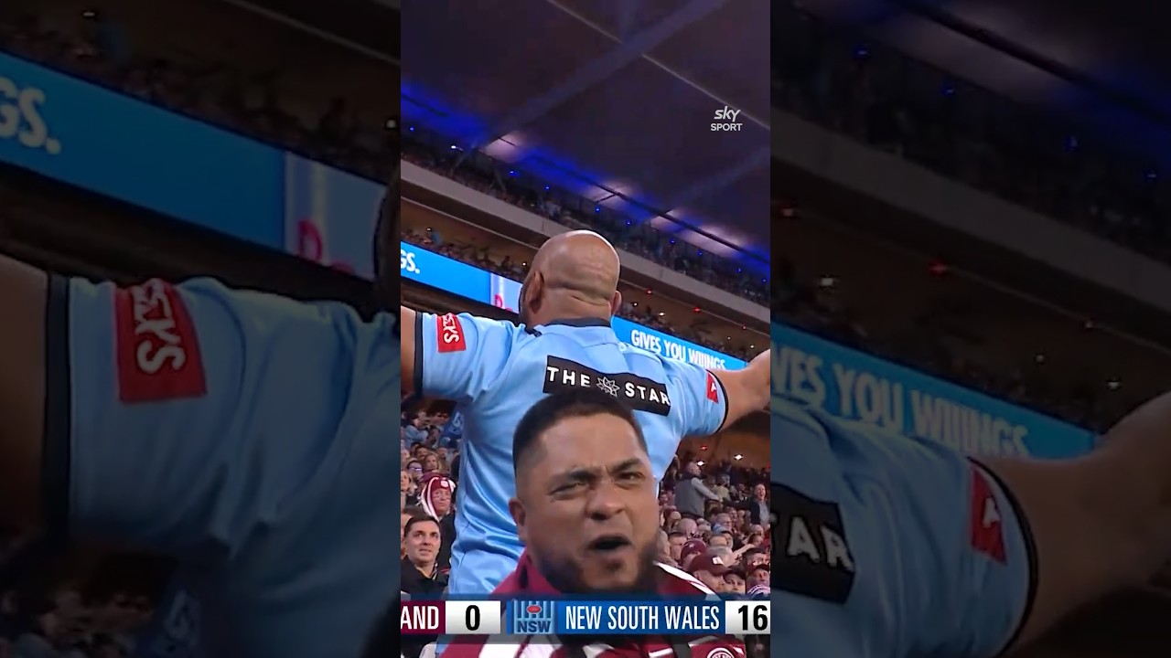 A blue wave has hit Suncorp 🌊