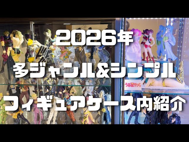 「フィギュアディスプレイ」好きなものが勢揃い！雑食系ディスプレイ