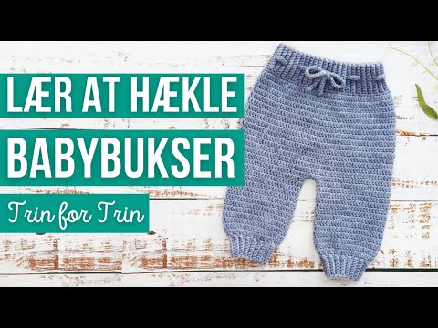 Video: Sådan Strikkes Babybukser