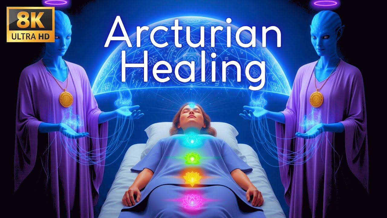 🔮 Arcturian Healing Frequency 🌌 DNA Healing with Light Codes Soul ...