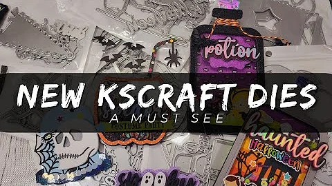 NEW KSCRAFTS HALLOWEEN DIES PART 1
