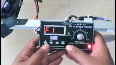 ESC Throttle Calibration