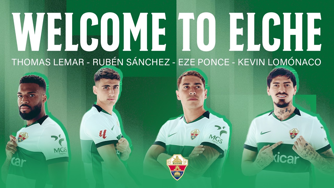 Presentación oficial de las últimas incorporaciones del Elche CF