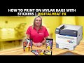 How to Print on Mylar bags with Stickers | DigitalHeat FX