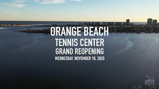 Renovated Orange Beach Tennis Center reopens, November 18, 2020