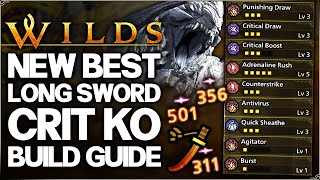 Monster Hunter Wilds - Best Long Sword Crit Draw Build - New Highest Damage Possible - Set Guide!