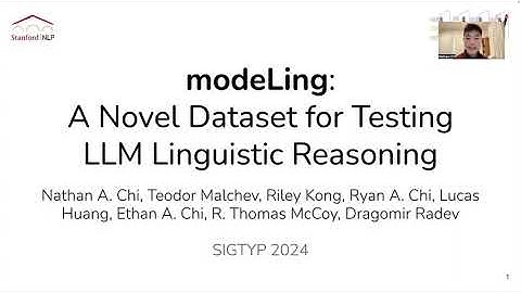 ModeLing: A Novel Dataset for Testing Linguistic Reasoning in Language Models