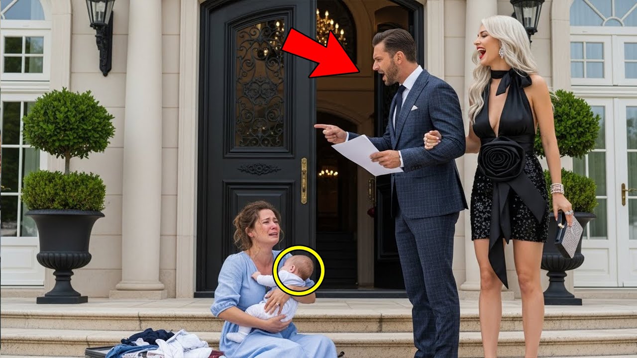 Unaware His Wife Had Just Inherited a Billion Dollar Empire — He Kicked Her and Their Newborn Out