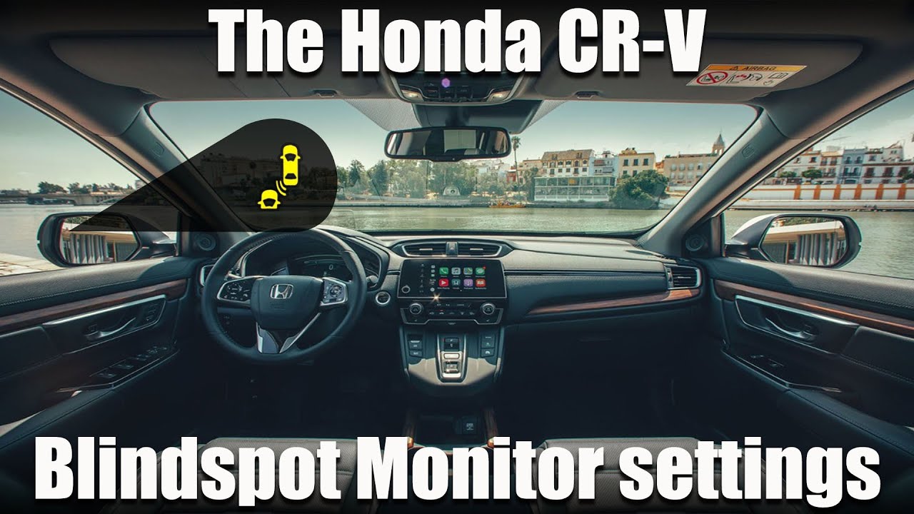 You can change the CR-V Blind Spot settings? - YouTube