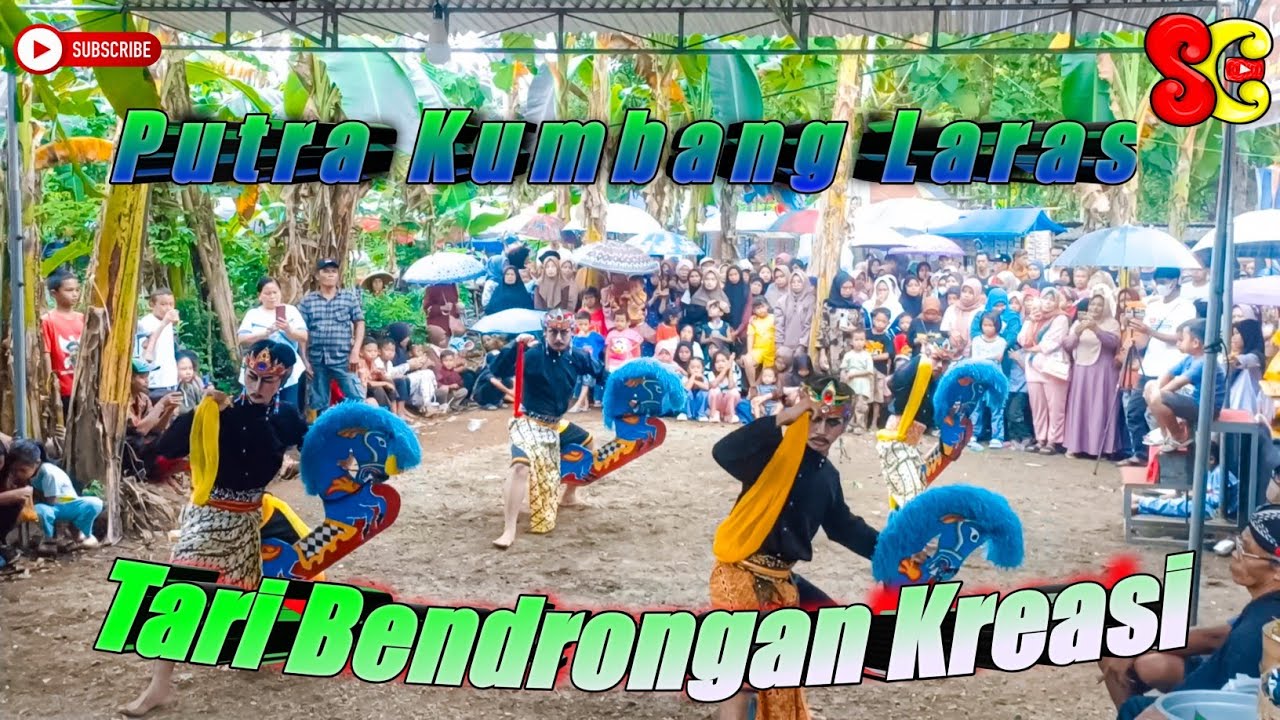 Tari Bendrongan Kreasi || Ebeg Putra Kumbang Laras •Live Karang Lewok Pekumbang kec. Karanganyar