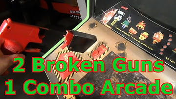 A Combo Arcade Cabinet (Area 51 & Maximum Force