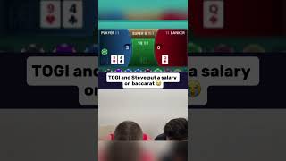 Information TOGI and Steve put a salary on baccarat 😭 #togi #stevewilldoit #kickstreaming #fypviralシ News