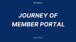 Journey of Member Portal in FreshLearn