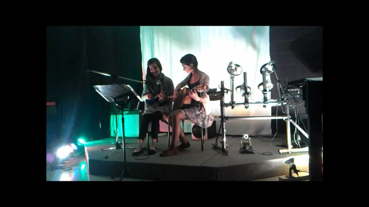 Me & Danielle singing: "Awake my soul" by Mumford & Sons