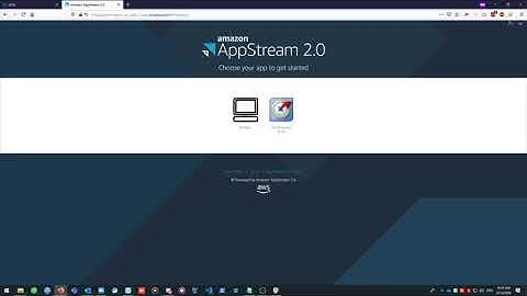 Accessing your AWS AppStream 2.0 Environment