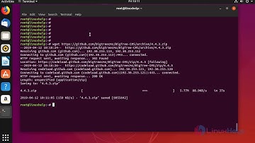 How to install Bigtree CMS 4.4.3 on Ubuntu 18.10