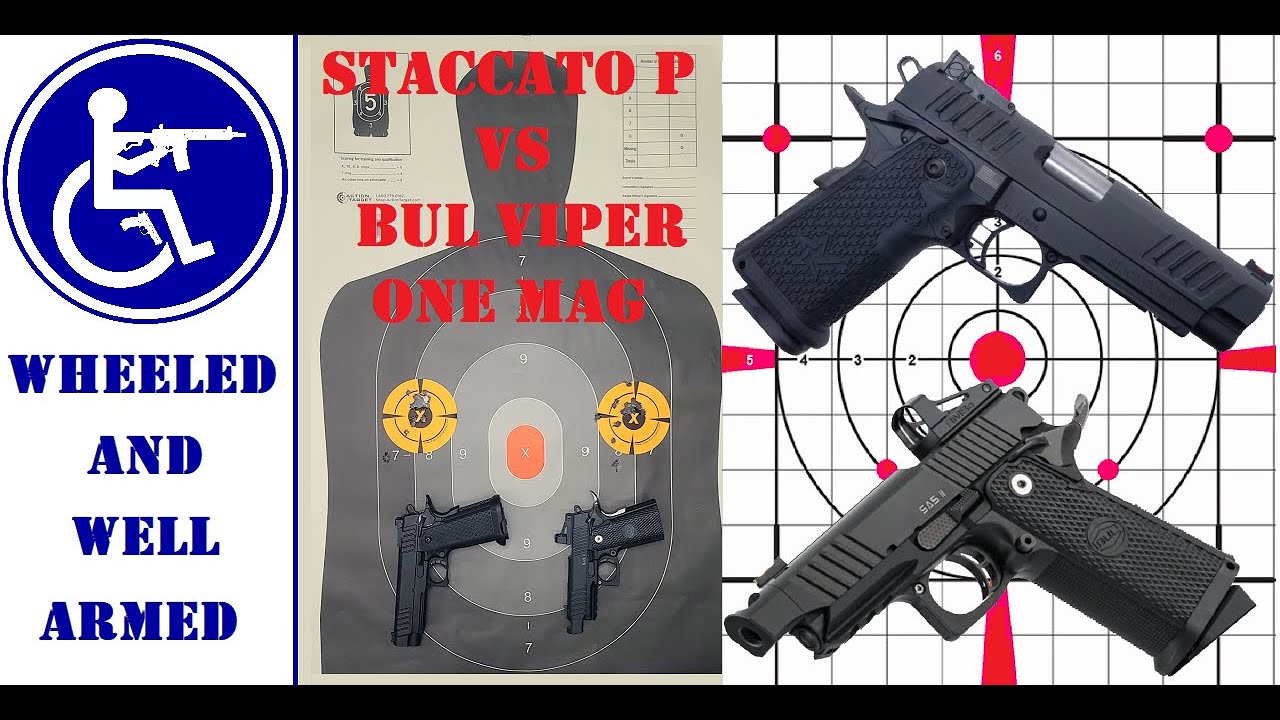 Staccato P vs Bul Armory SAS2 Viper - One Mag Shoot Off