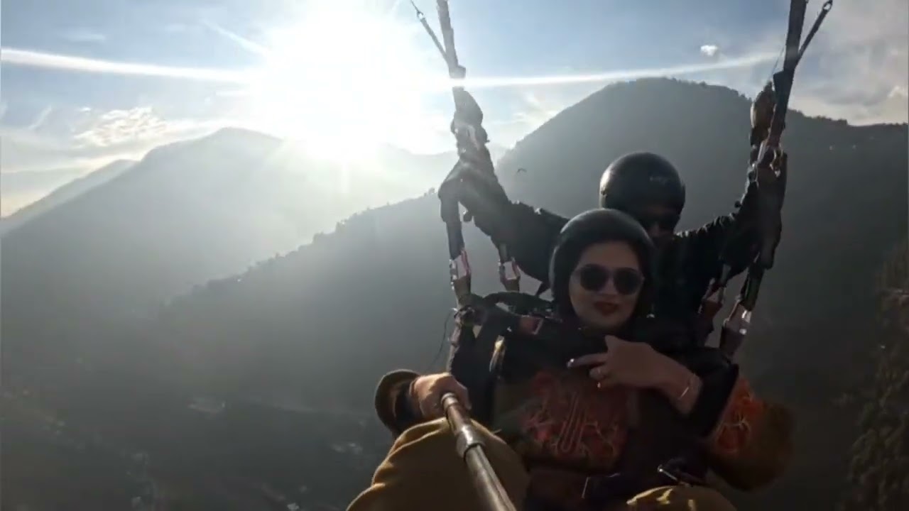 Paragliding in Himachal Pradesh 🪂 | Pure Natural Experience | No Music | Live Flight View