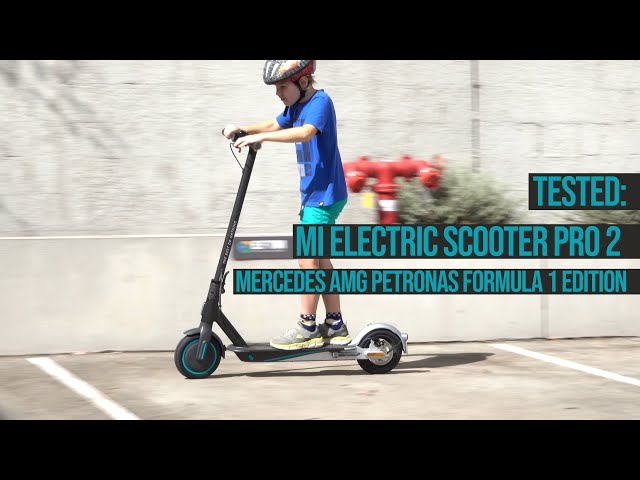 El patinete eléctrico de Mercedes-AMG F1 y Xiaomi se descubre