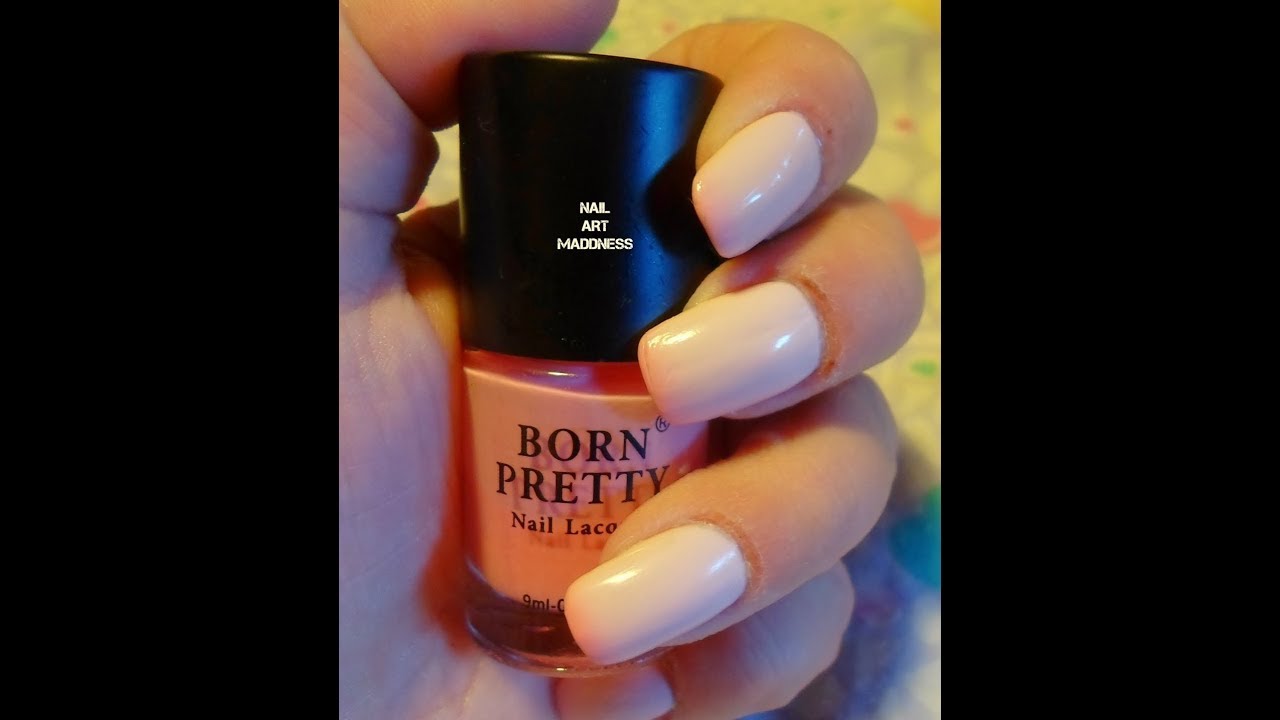 Postkort gør dig irriteret Sandsynligvis Born Pretty Thermal Nail Polish Review #025 - YouTube