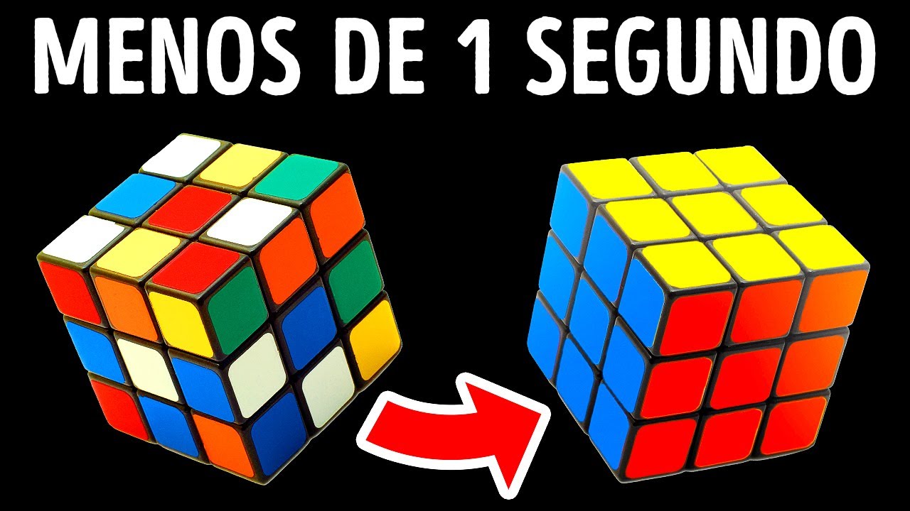 Cómo resolver el Cubo de Rubik en menos de un segundo