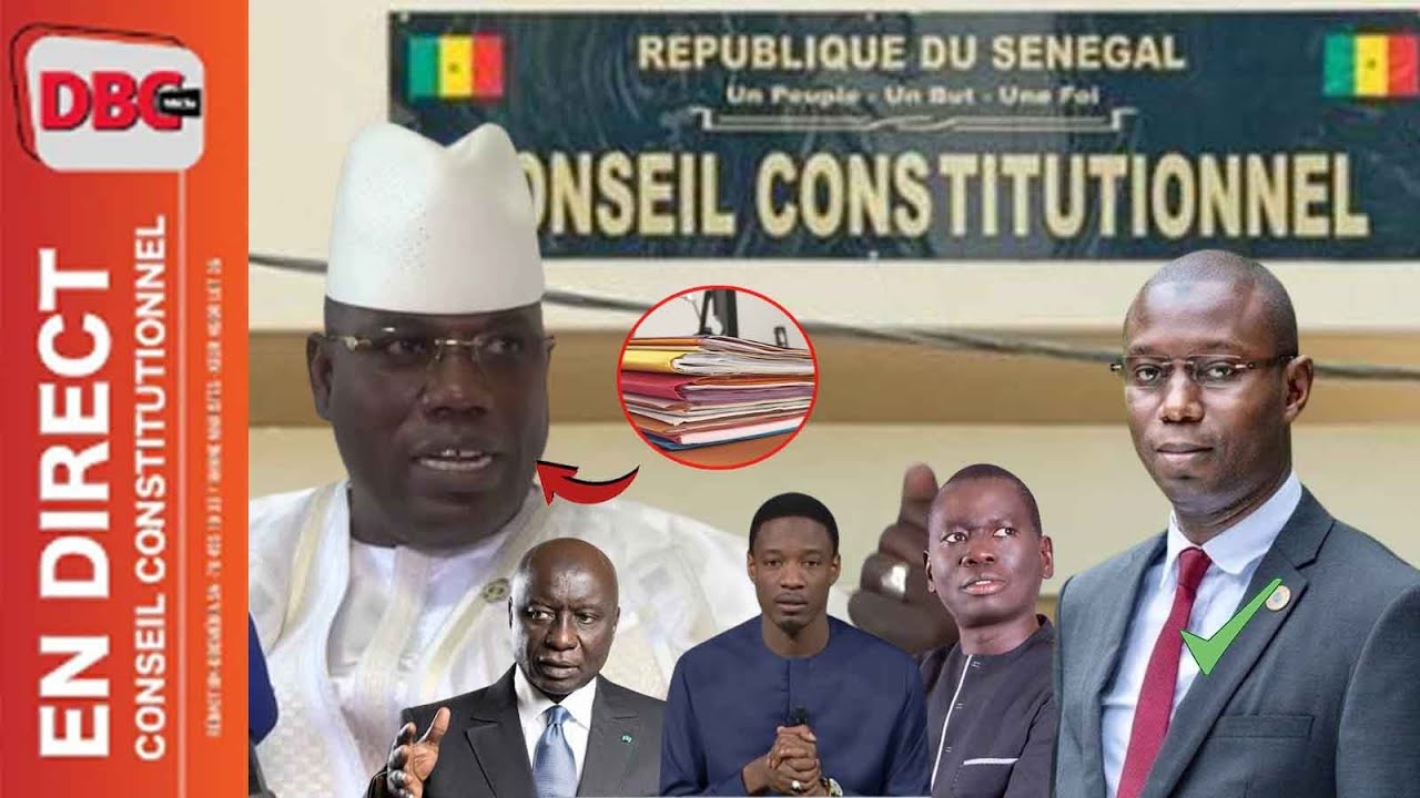 🛑Direct Au Conseil Constitutionnel, Vérification des parrainages aux