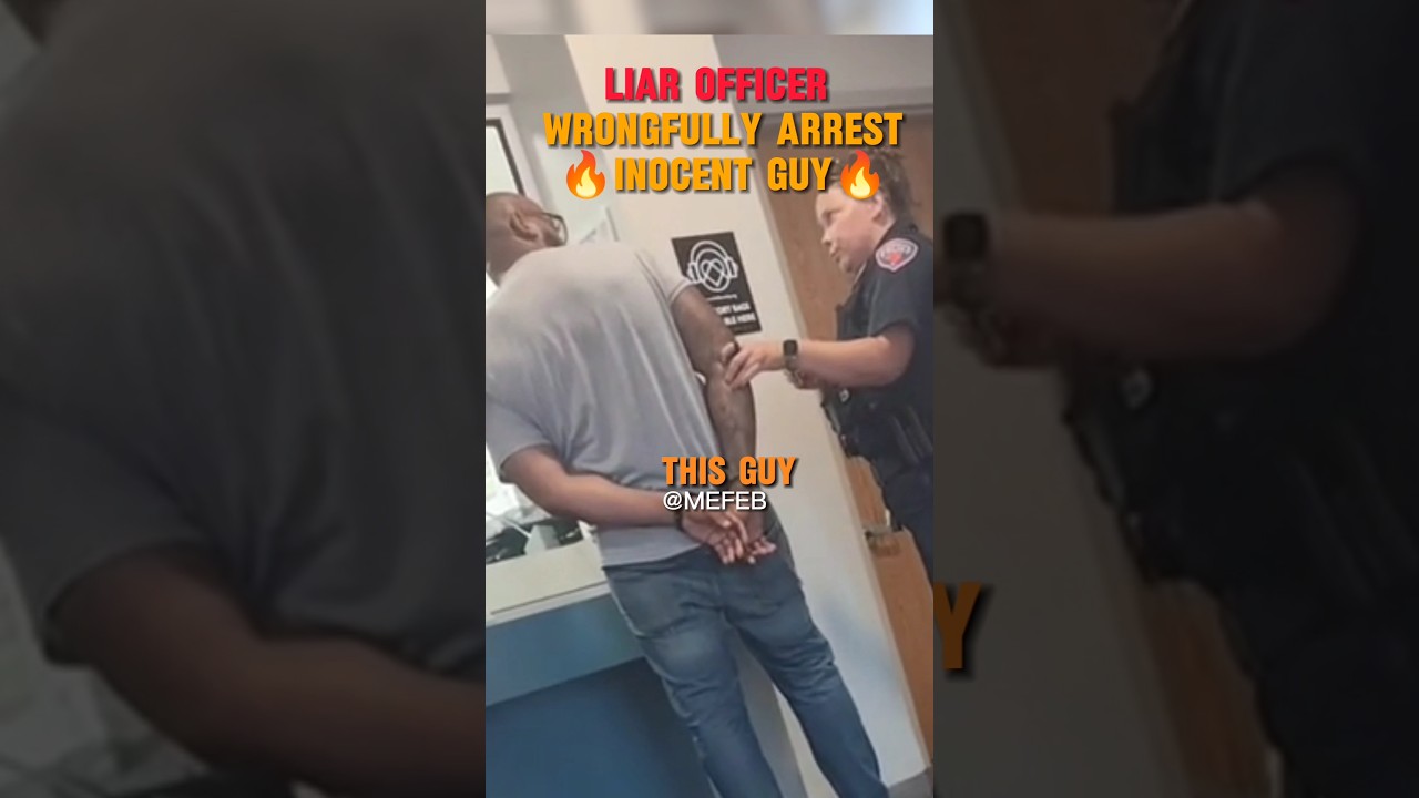 'You're Threatening Me!' Cops Wrongfully Arrest Inocent Man,Violated His Right and Get Sued