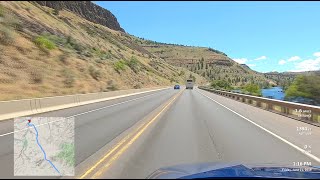 Drive Across Oregon Warm Springs to Prineville
