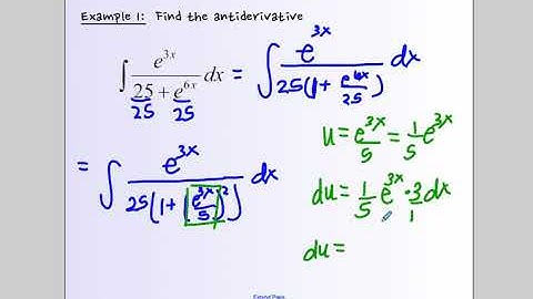 Section 5 4 Integration of Inverse Trigonometric Functions {Day 2} VIDEO