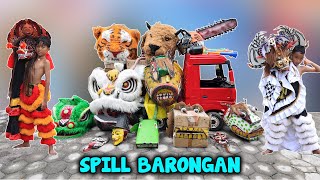 WADIDAW TRUK MINI MUATAN BARONGAN BARONGSAI KEWANAN SAPI DEVIL SINGOBARONG