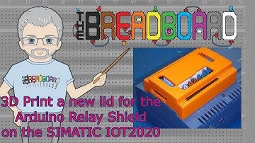 Arduino Relay Shield and new lid for the IOT2020
