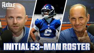 Initial 53-Man Roster Reaction | Giants Huddle | New York Giants