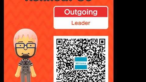My mii Qr codes