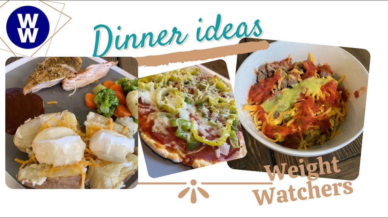 Three weight watchers dinner ideas / my ww green plan